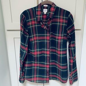 J. Crew Multicolor Plaid Shirt